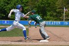 Baseball vs Babson  Wheaton College Baseball vs Babson during Championship game of the NEWMAC Championship hosted by Wheaton. - (Photo by Keith Nordstrom) : Wheaton, baseball, NEWMAC